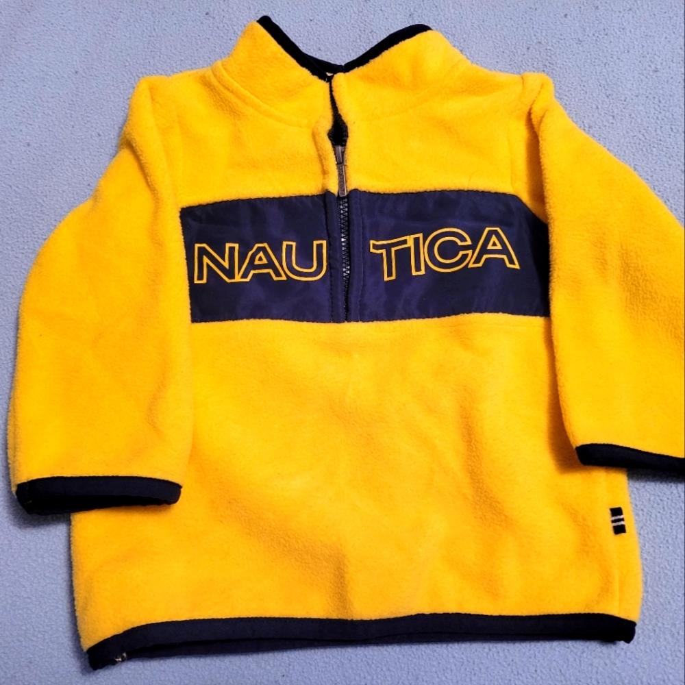 Nautica Baby Boy Fleece Shirt Size 6-9 Months